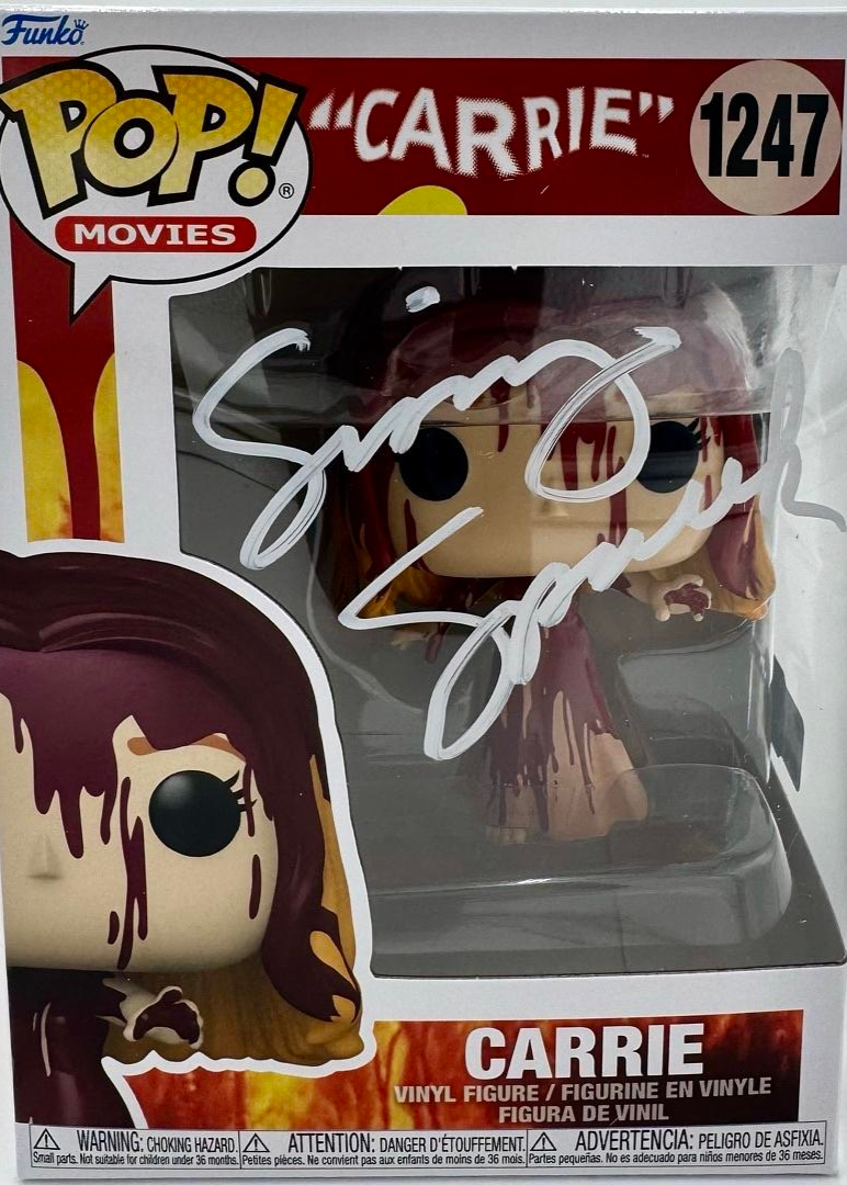 Sissy Spacek Signed Funko Pop #1247 (Carrie) - OC Celebrity Marketing #02